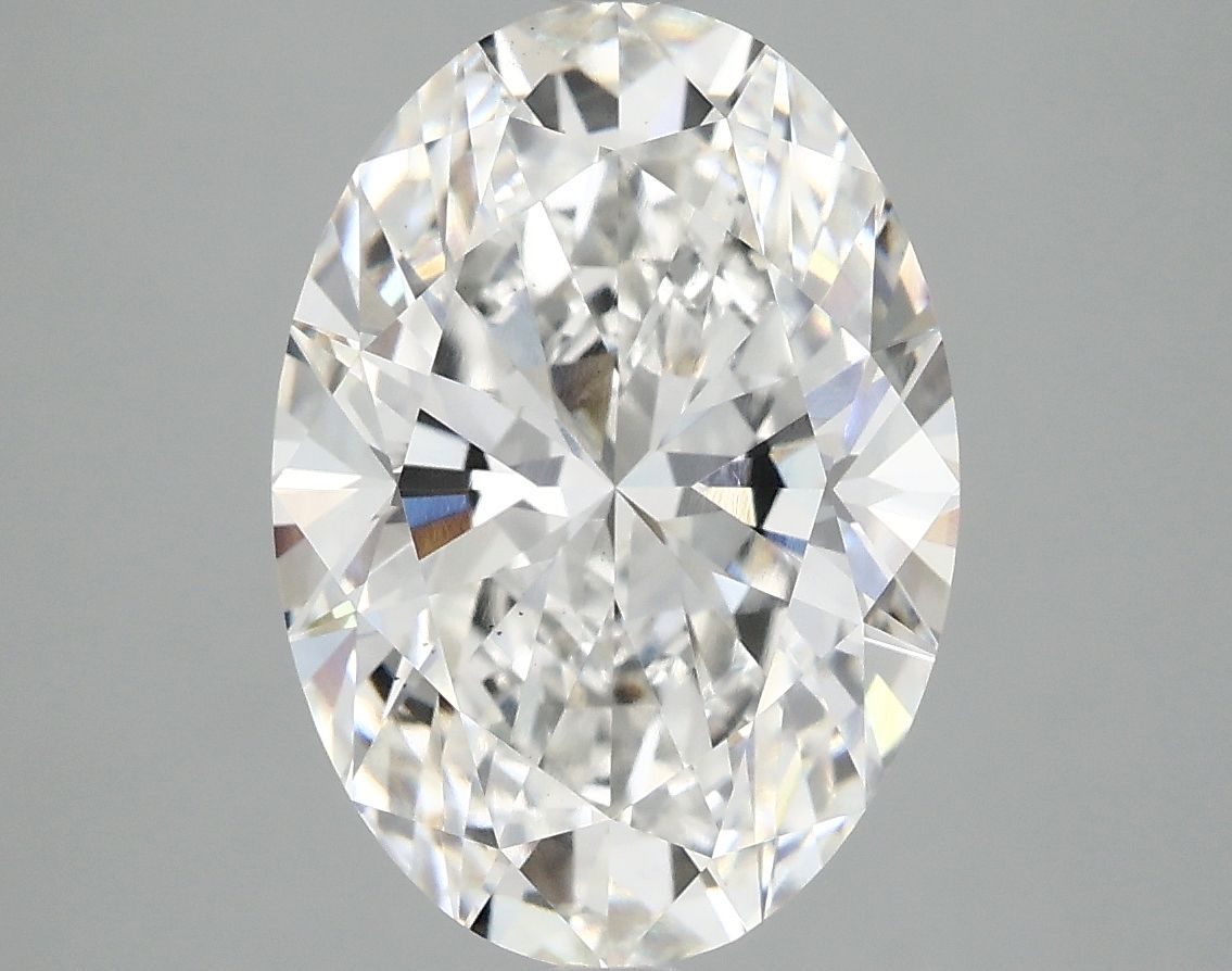 4.10 ct. oval Lab Grown Diamond front image