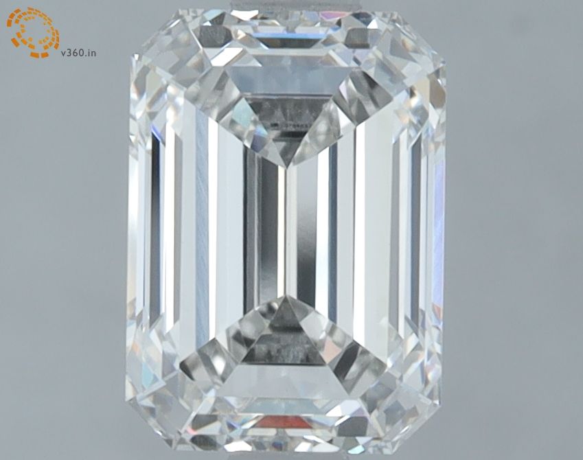 1.59 ct. emerald Lab Grown Diamond front image