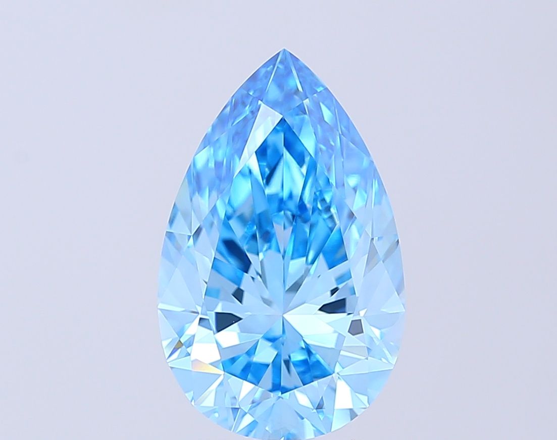 4.09 ct. pear Lab Grown Diamond front image