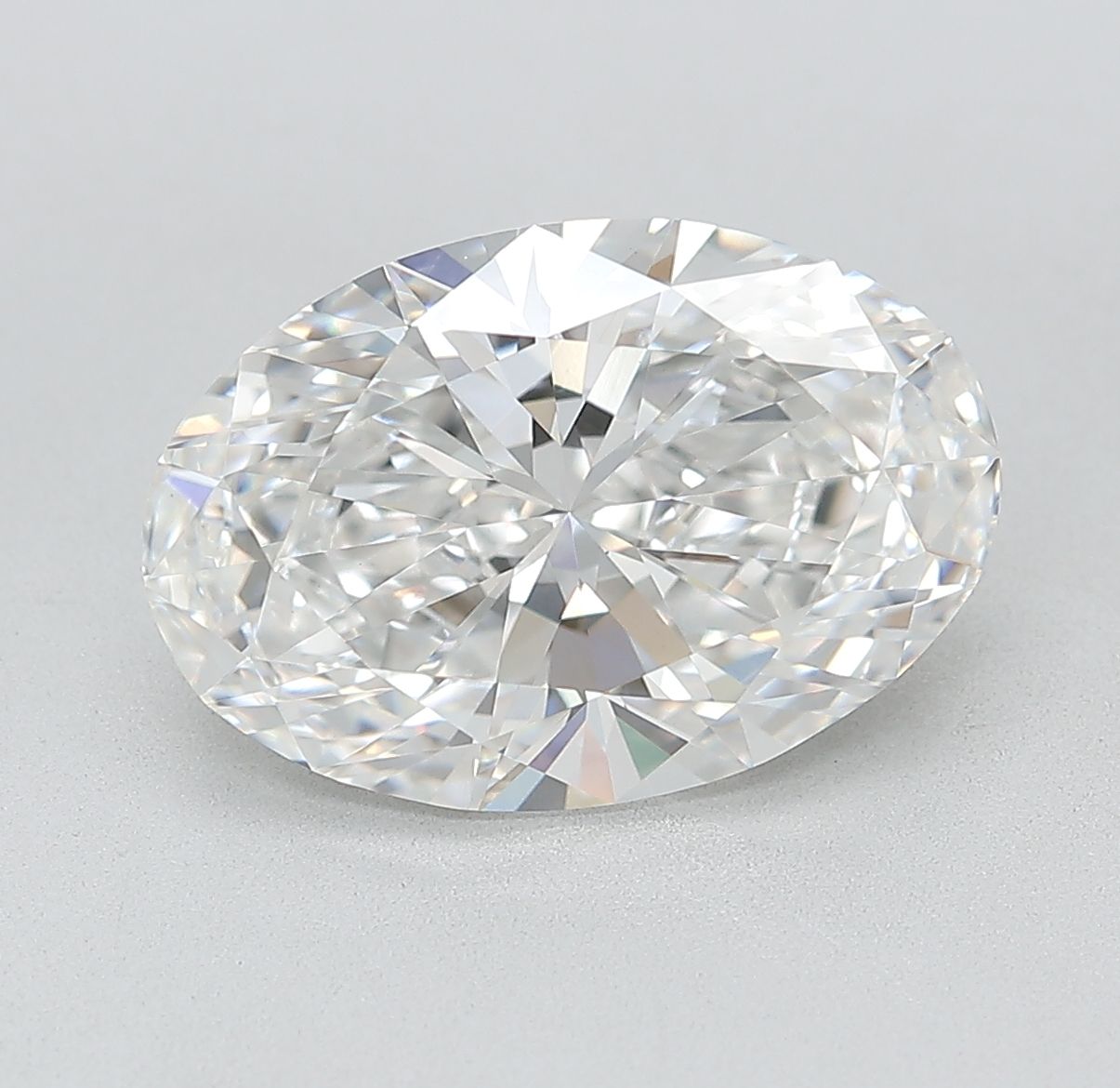 4.02 ct. oval Lab Grown Diamond front image
