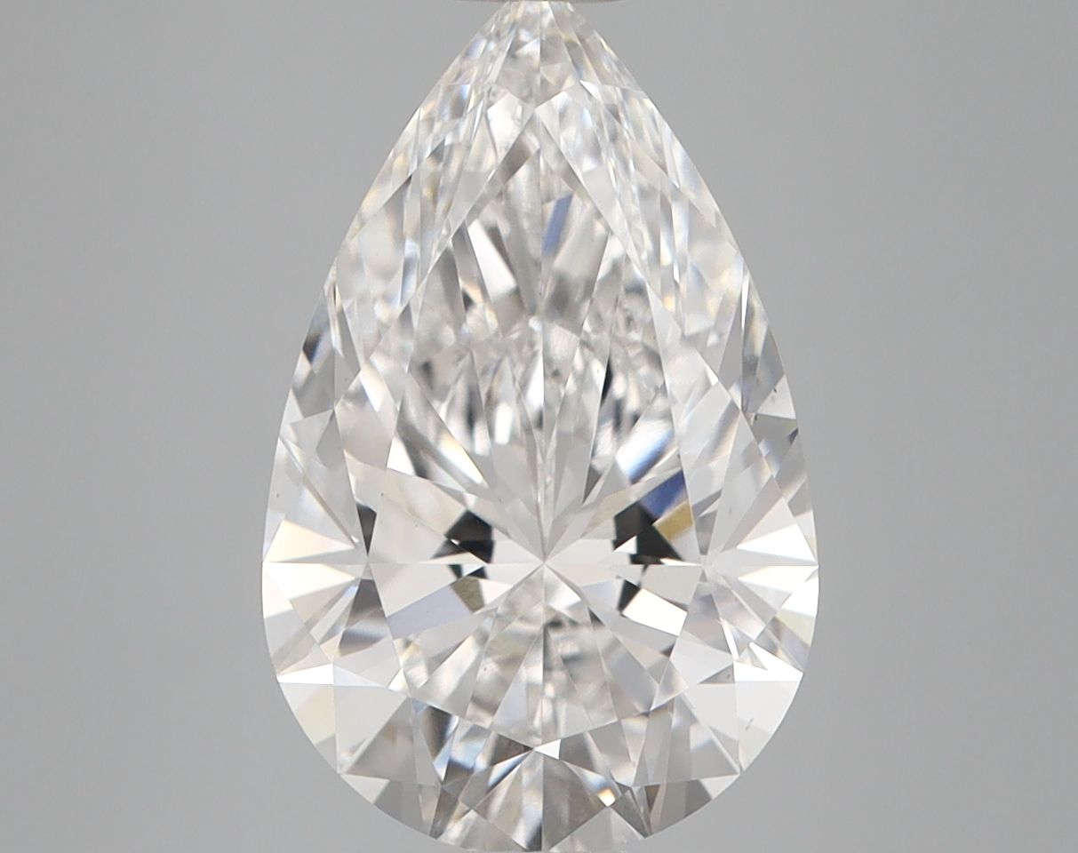 3.62 ct. pear Lab Grown Diamond front image