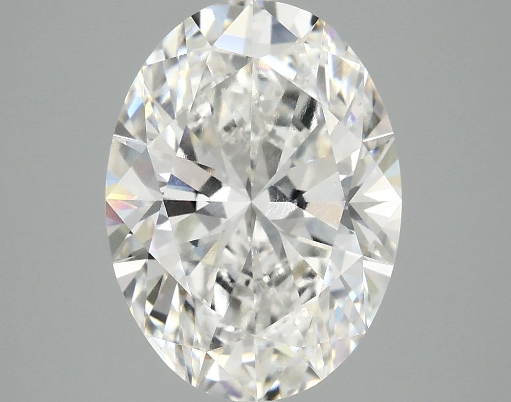 3.94 ct. oval Lab Grown Diamond front image