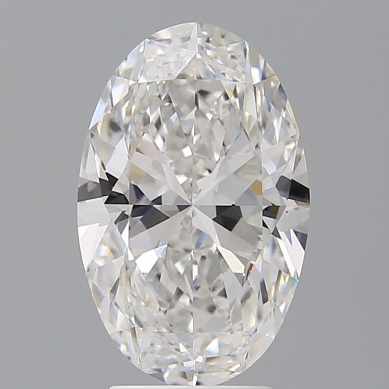 3.60 ct. oval Lab Grown Diamond front image