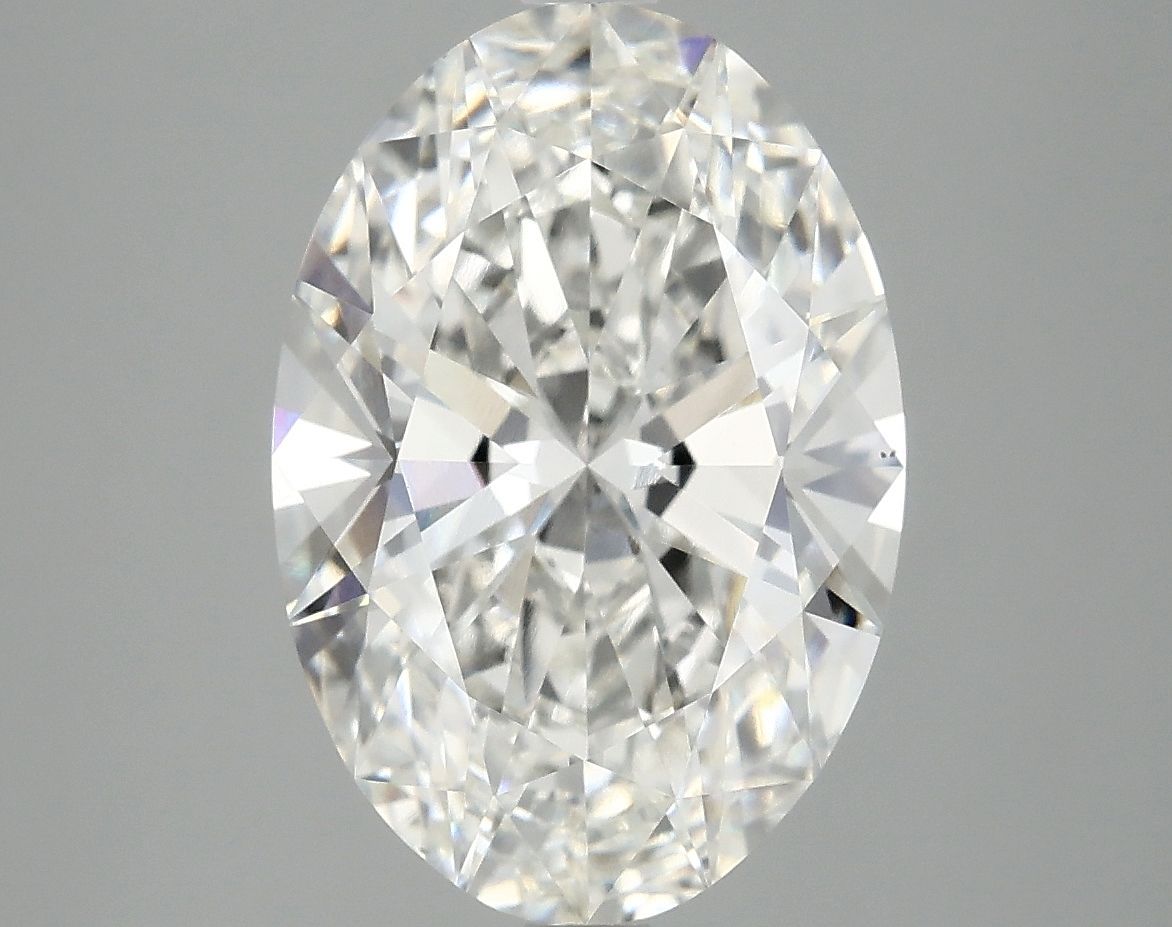 4.10 ct. oval Lab Grown Diamond front image