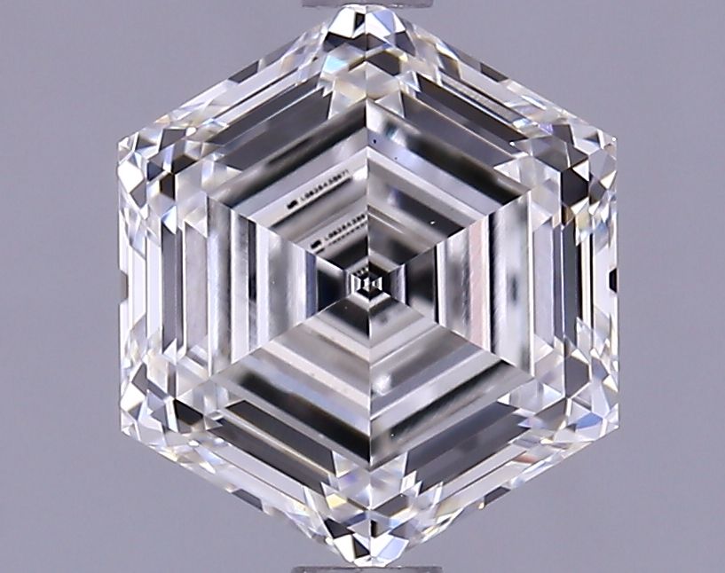 1.63 ct lab-grown Hexagonal Diamond