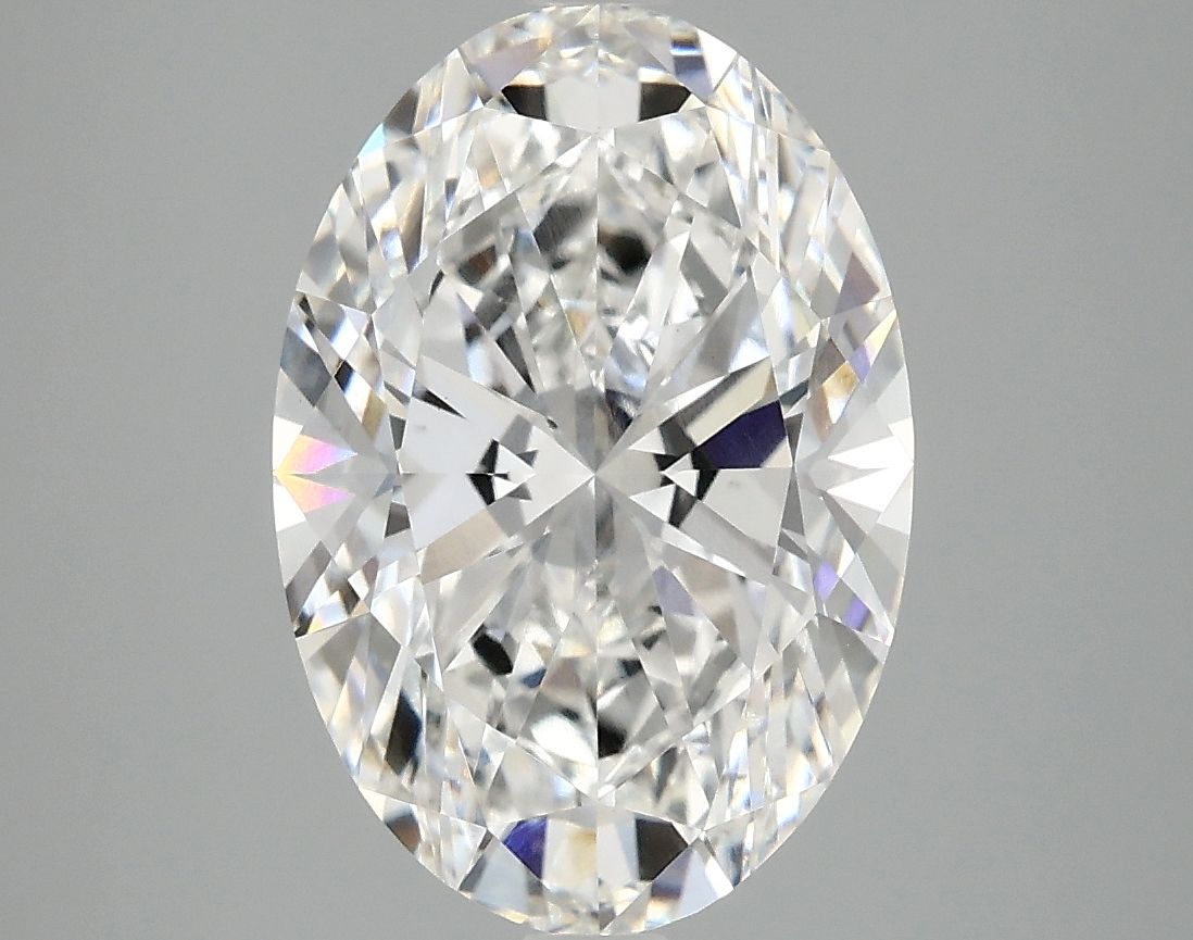 4.06 ct. oval Lab Grown Diamond front image