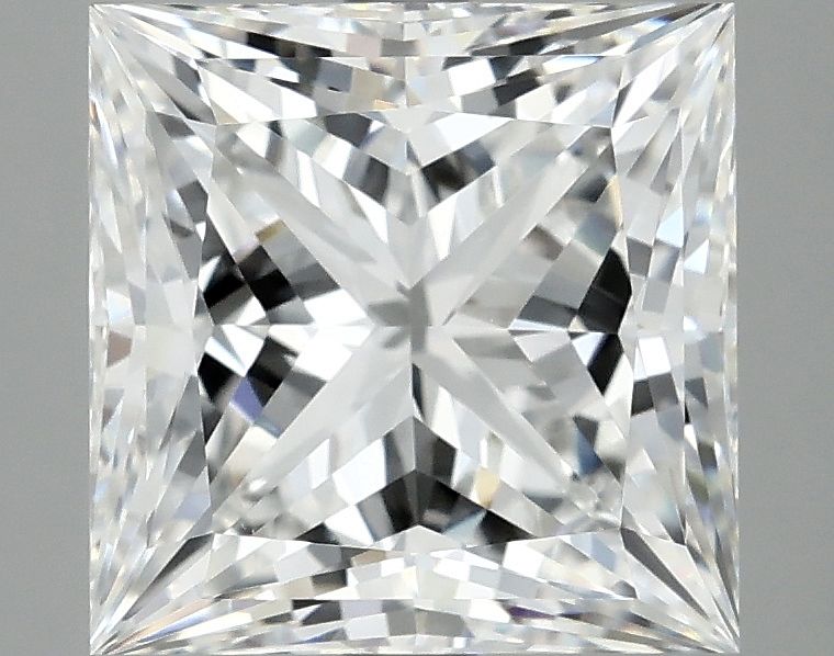 4.08 ct. princess Lab Grown Diamond front image