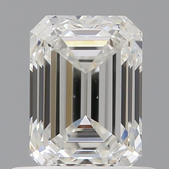 Diamant Émeraude 0.70 ct - Couleur G - Pureté VVS2