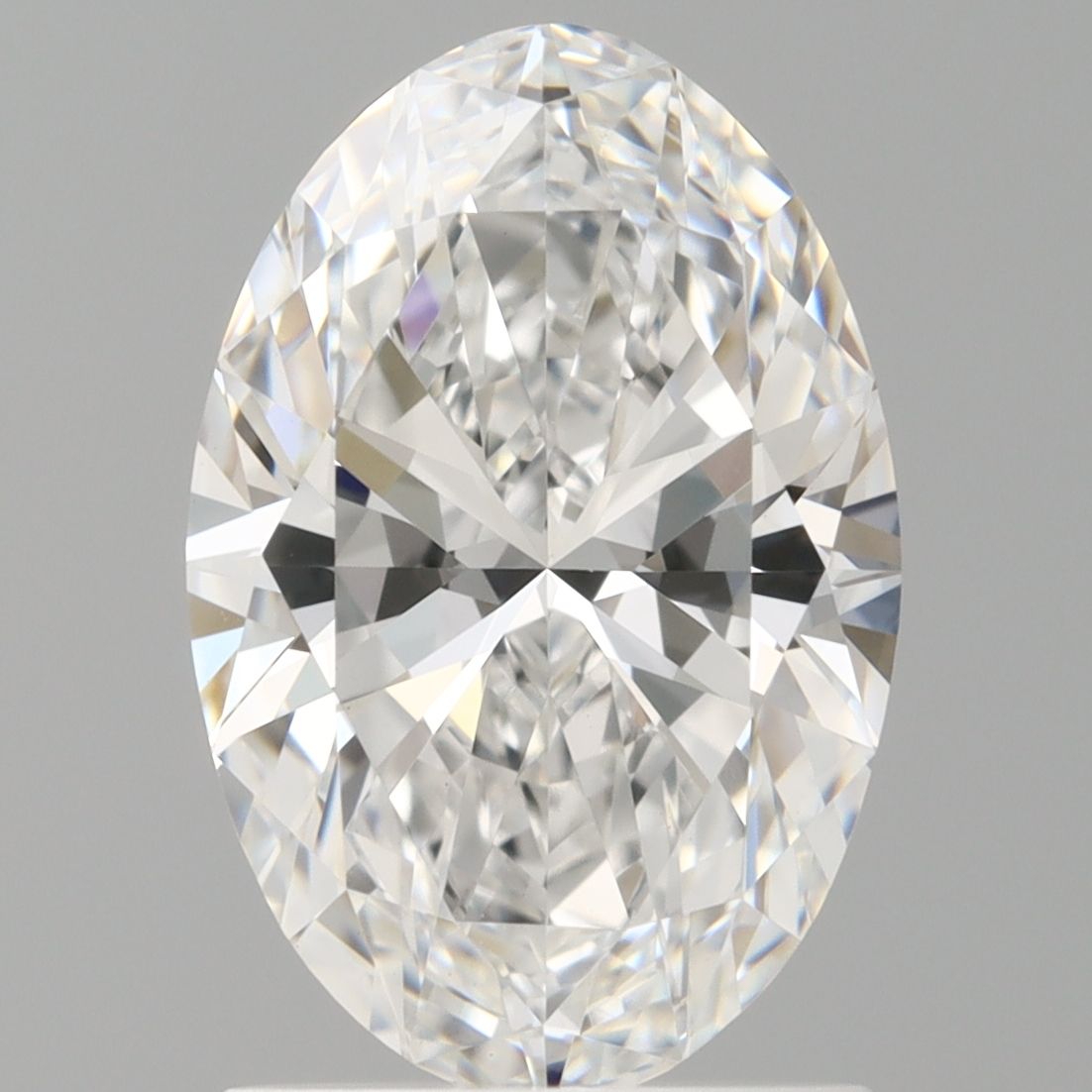 1.59 ct. oval Lab Grown Diamond front image