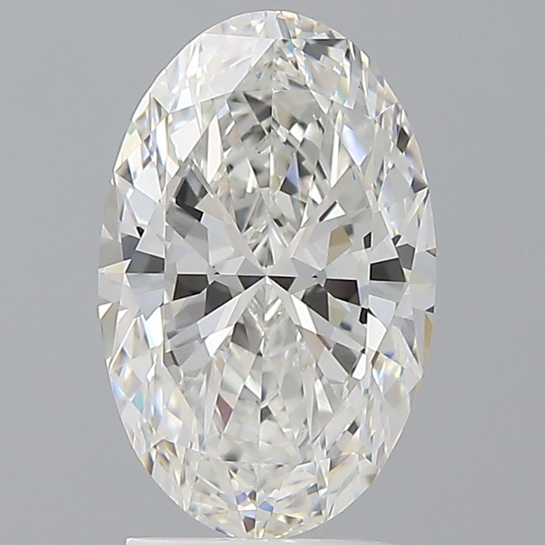 2.54 ct. oval Lab Grown Diamond front image