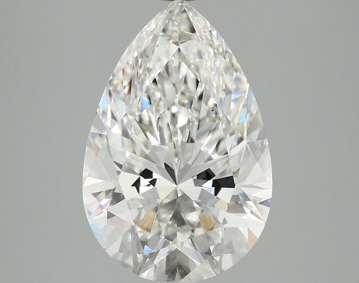 4.10 ct. pear Lab Grown Diamond front image