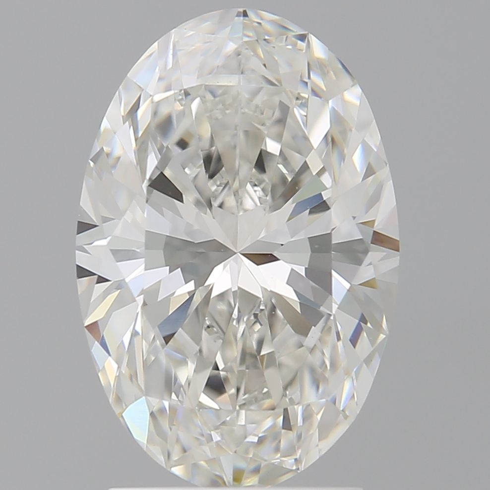 2.60 ct. oval Lab Grown Diamond front image