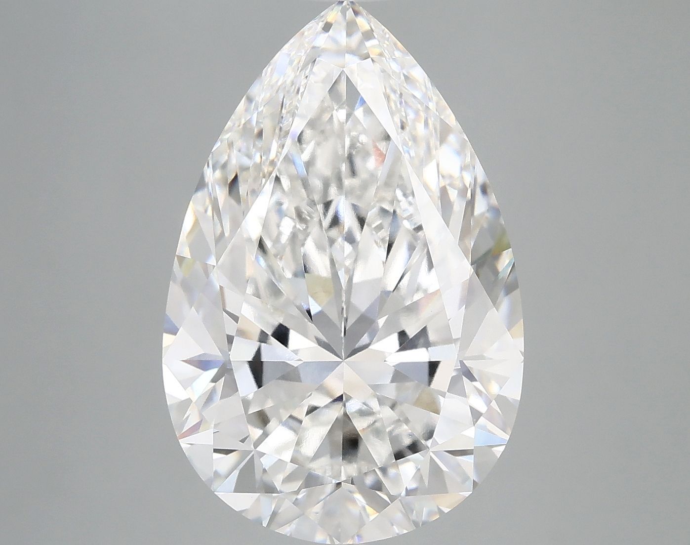 7.57 ct. pear Lab Grown Diamond front image