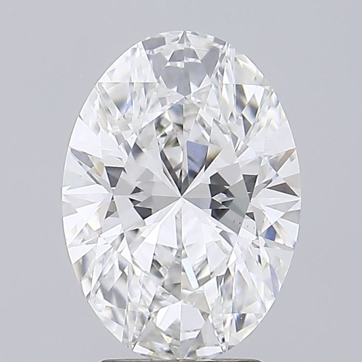 3.46 ct. oval Lab Grown Diamond front image