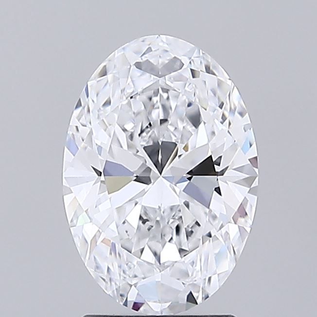 2.01 ct. oval Lab Grown Diamond front image
