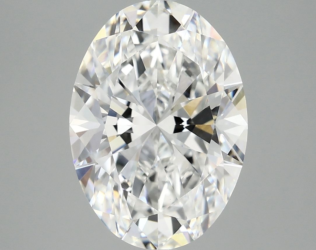 4.10 ct. oval Lab Grown Diamond front image