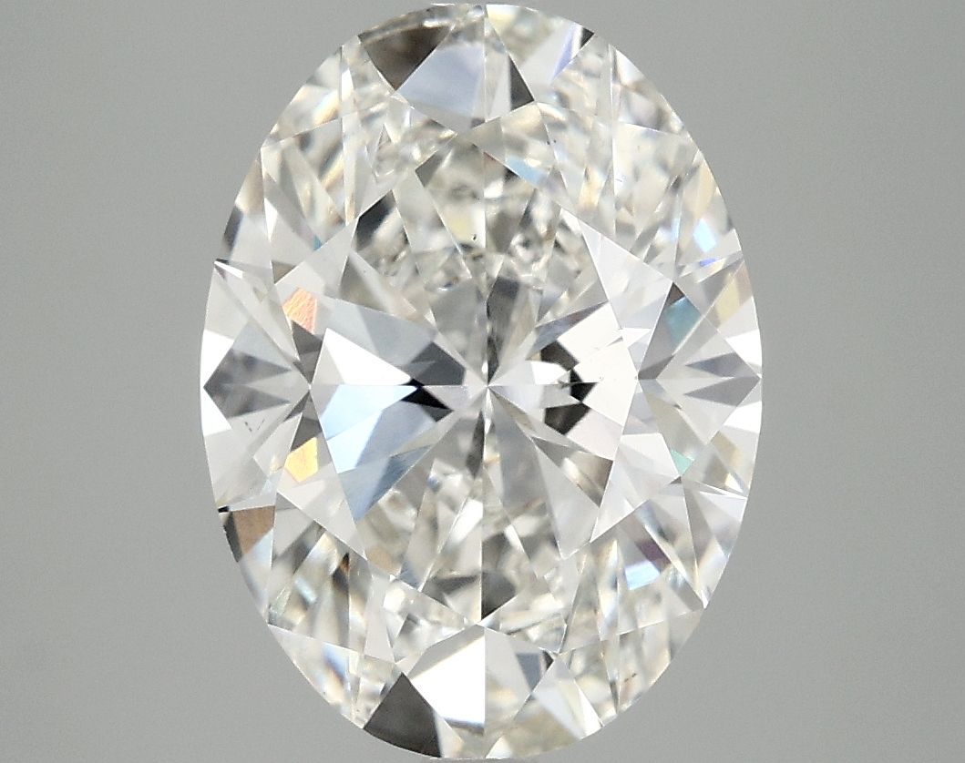 3.91 ct. oval Lab Grown Diamond front image