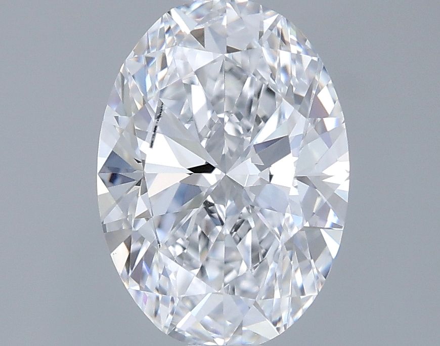 1.36 ct. oval Lab Grown Diamond front image