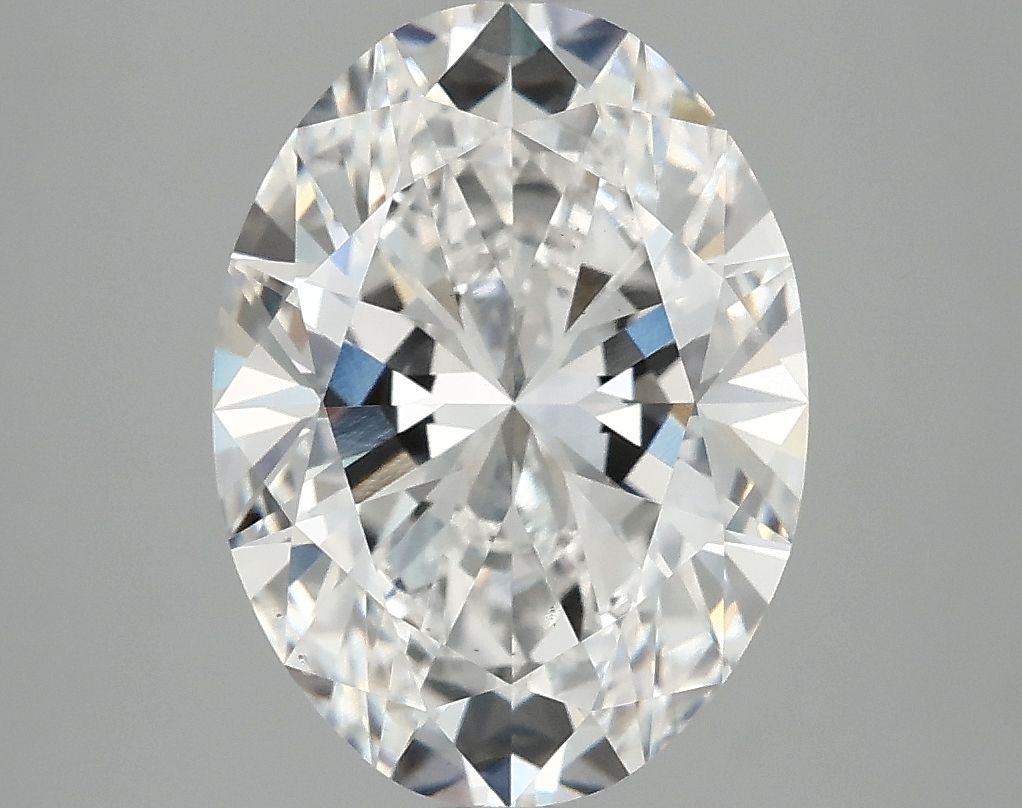 4.01 ct. oval Lab Grown Diamond front image