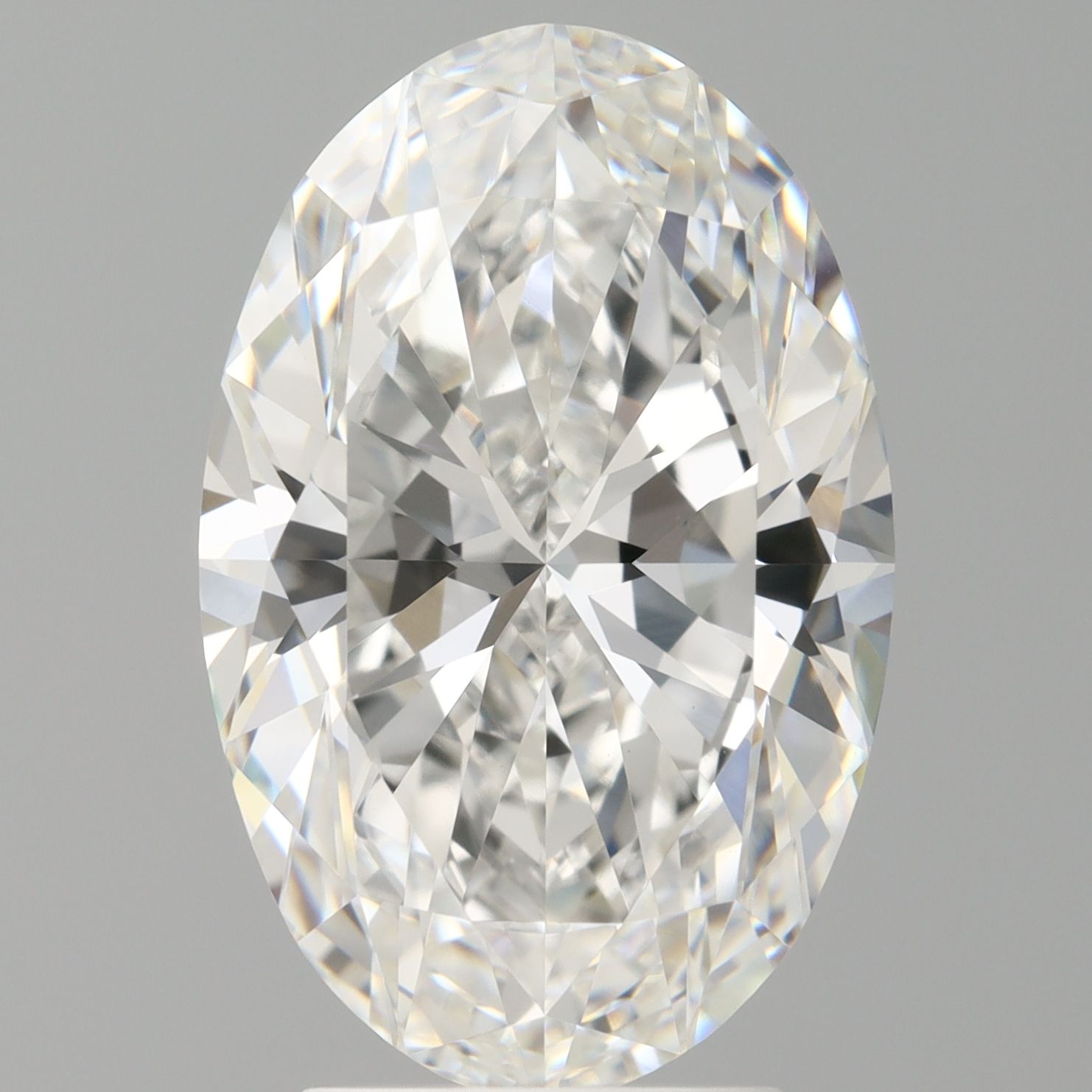 4.04 ct. oval Lab Grown Diamond front image