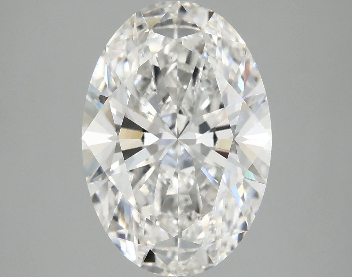 4.09 ct. oval Lab Grown Diamond front image