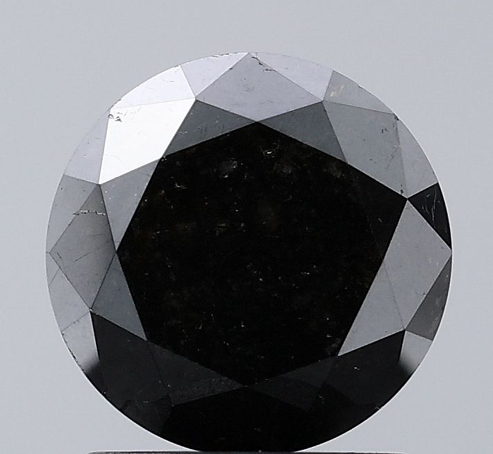 1.94 Carat Round Diamond Black VS2