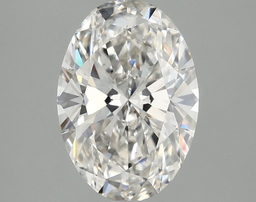 2.10 ct. oval Lab Grown Diamond front image