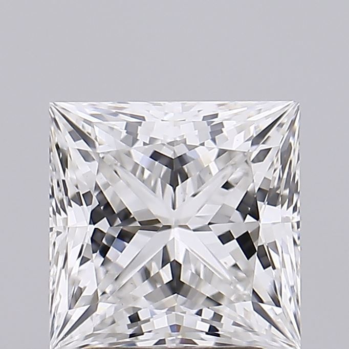 2.57 ct. princess Lab Grown Diamond front image