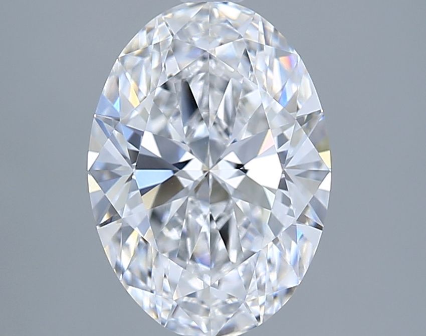 2.06 ct. oval Lab Grown Diamond front image