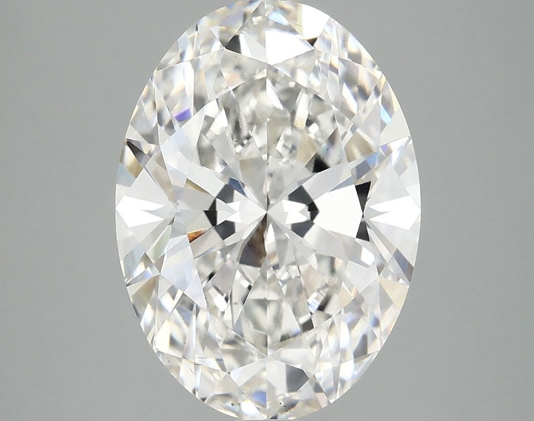 4.09 ct. oval Lab Grown Diamond front image