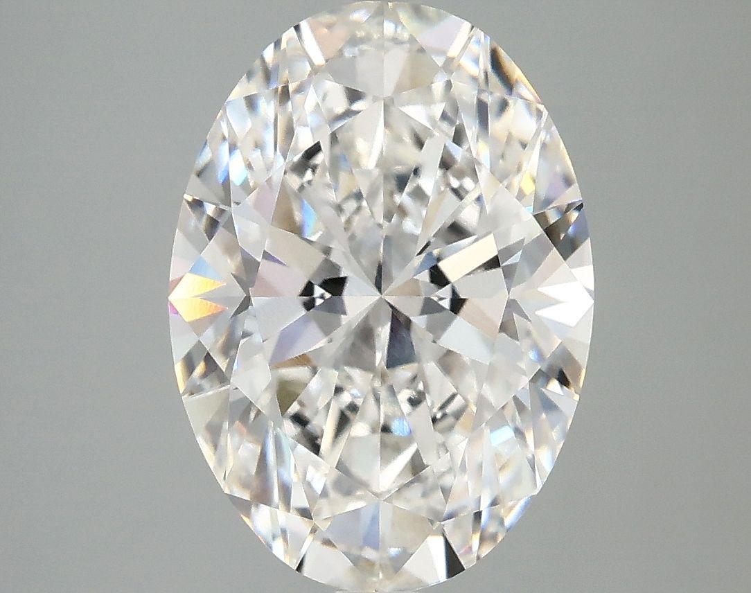 4.05 ct. oval Lab Grown Diamond front image
