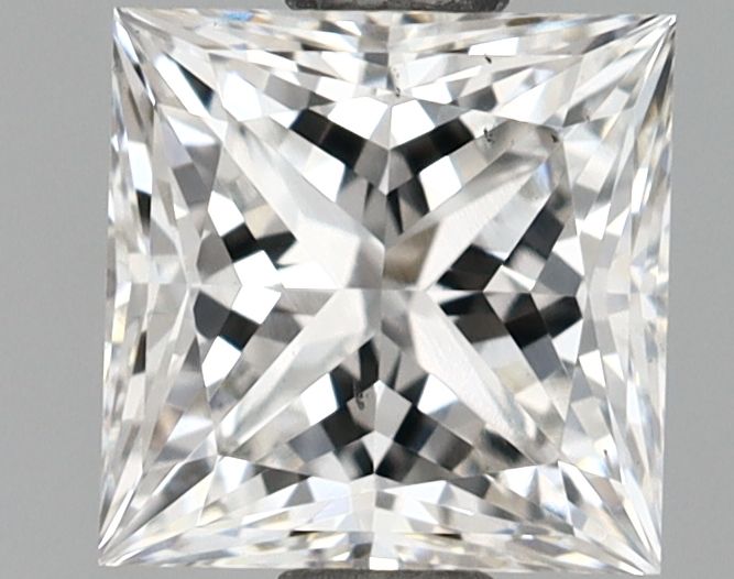 1 ct lab-grown Princess Diamond
