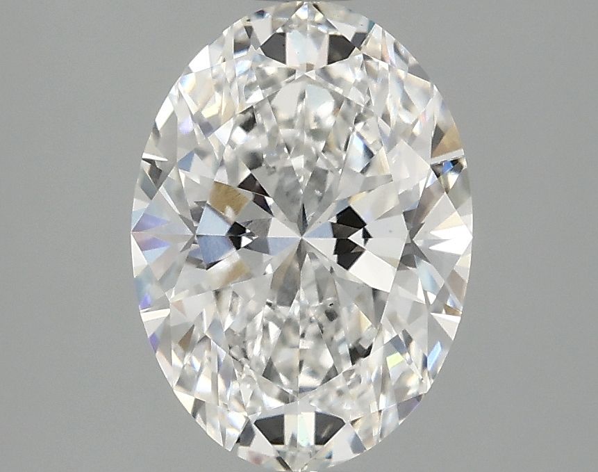 2.08 ct. oval Lab Grown Diamond front image