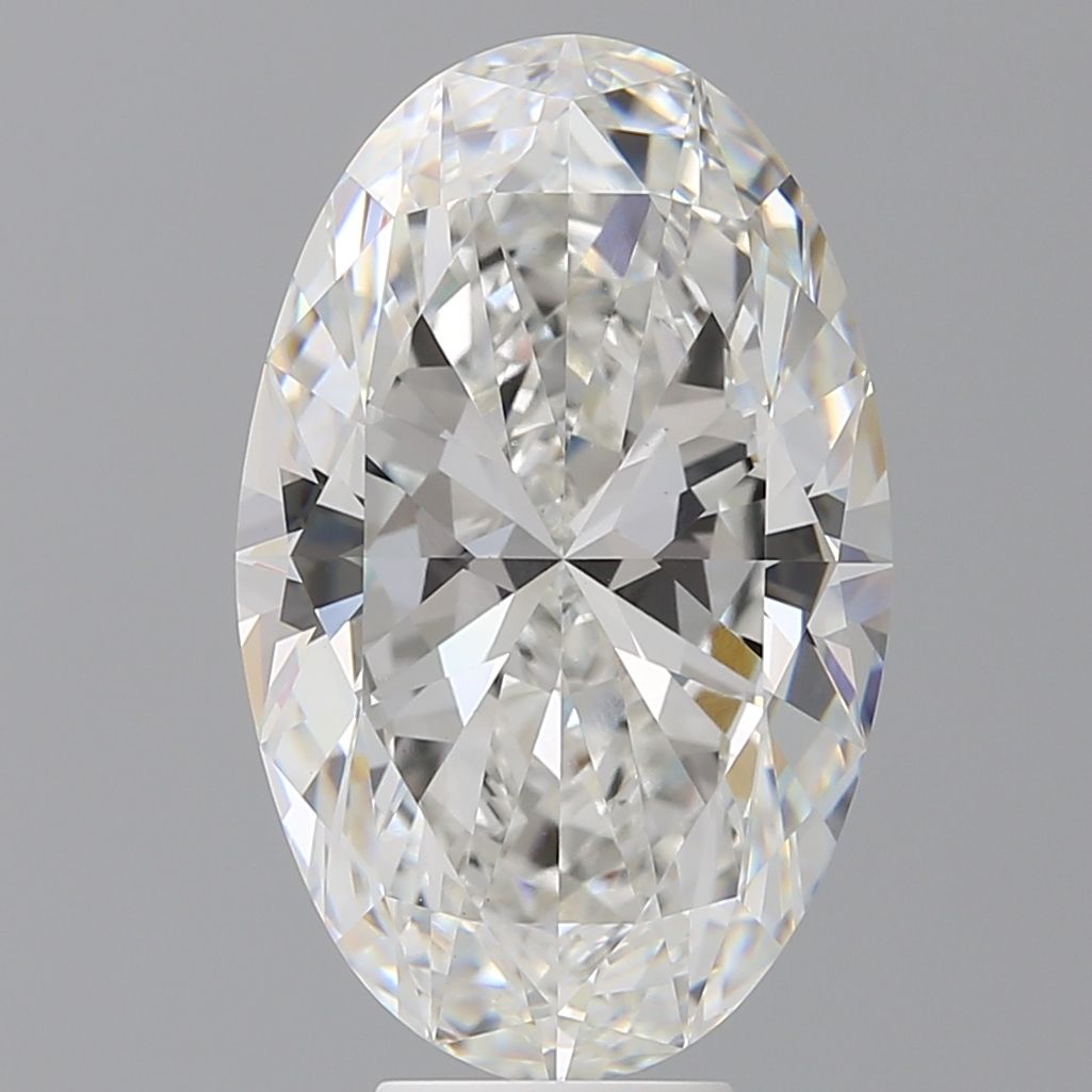 8.04 ct. oval Lab Grown Diamond front image