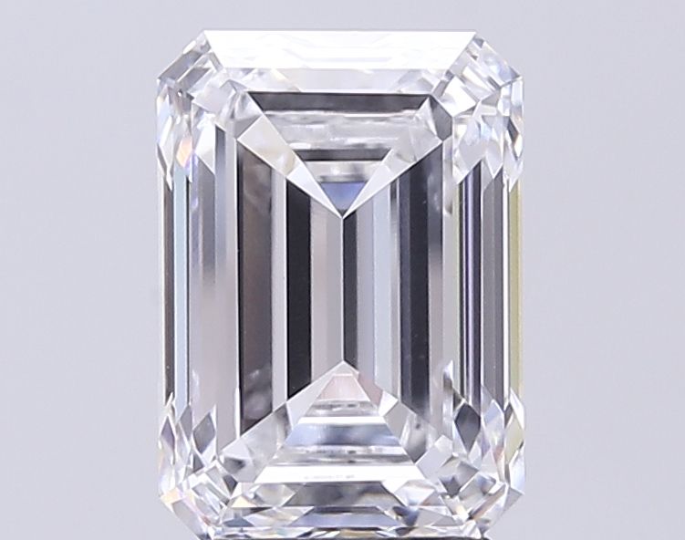 4.08 ct. emerald Lab Grown Diamond front image
