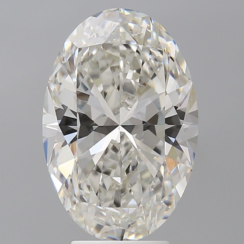 5.08 ct. oval Lab Grown Diamond front image