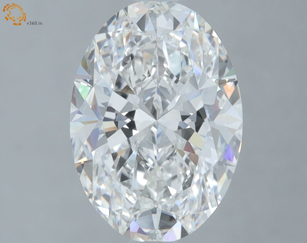 2.08 ct. oval Lab Grown Diamond front image