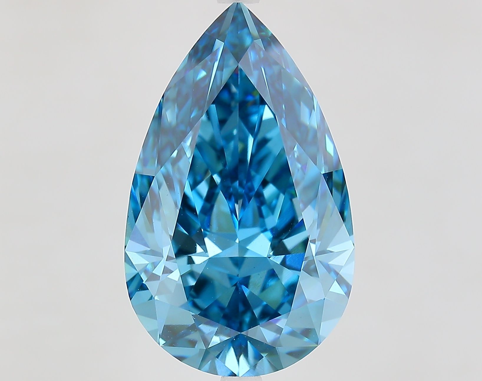 9.63 ct. pear Lab Grown Diamond front image