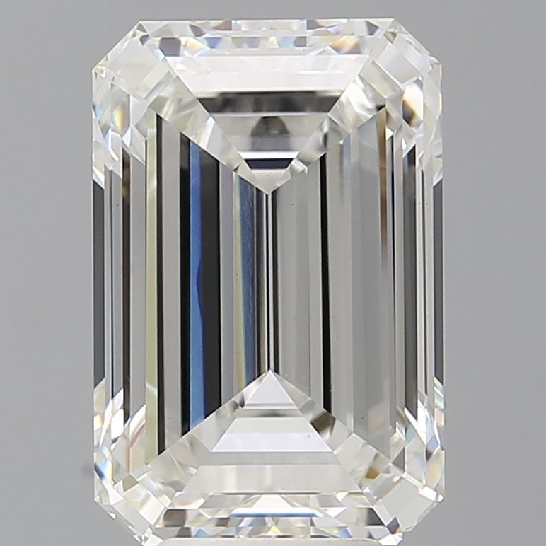 6.58 ct. emerald Lab Grown Diamond front image