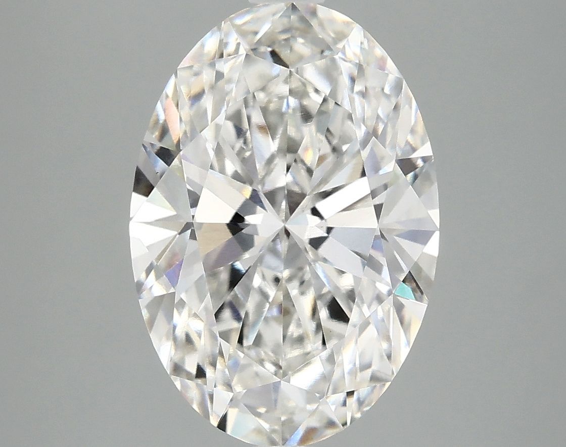 4.07 ct. oval Lab Grown Diamond front image