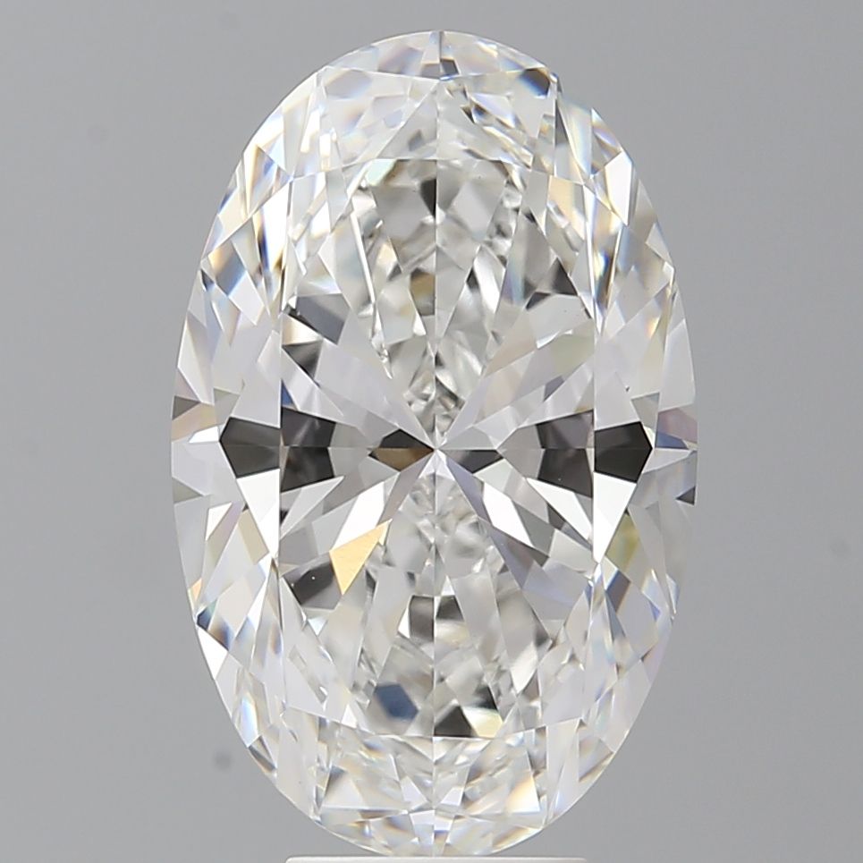 7.08 ct. oval Lab Grown Diamond front image