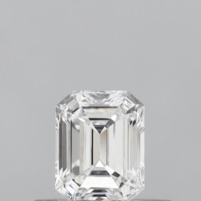 Diamant Émeraude 0.32 ct - Couleur D - Pureté VVS2