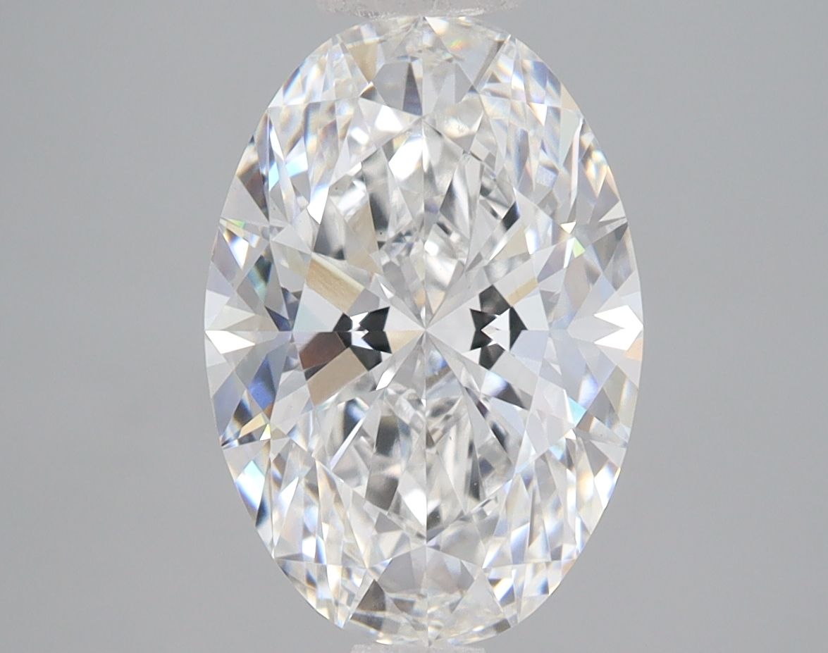 2.85 ct. oval Lab Grown Diamond front image