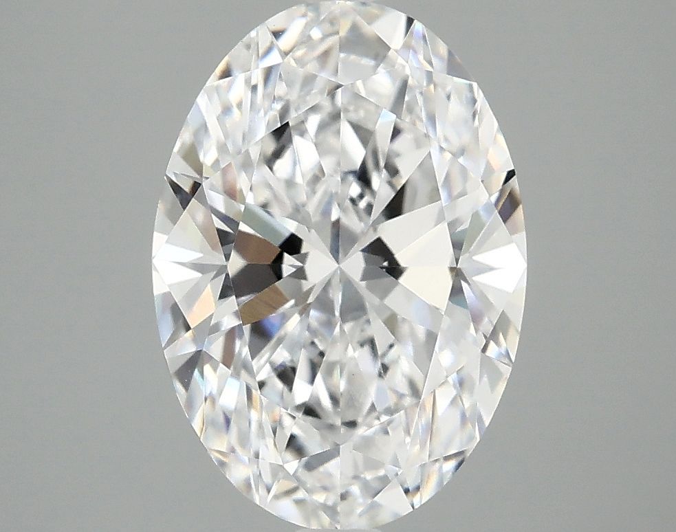 3.02 ct. oval Lab Grown Diamond front image
