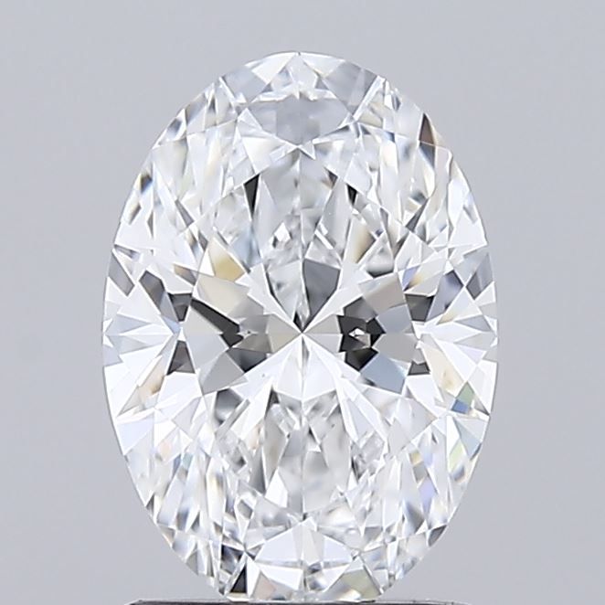 1.37 ct. oval Lab Grown Diamond front image