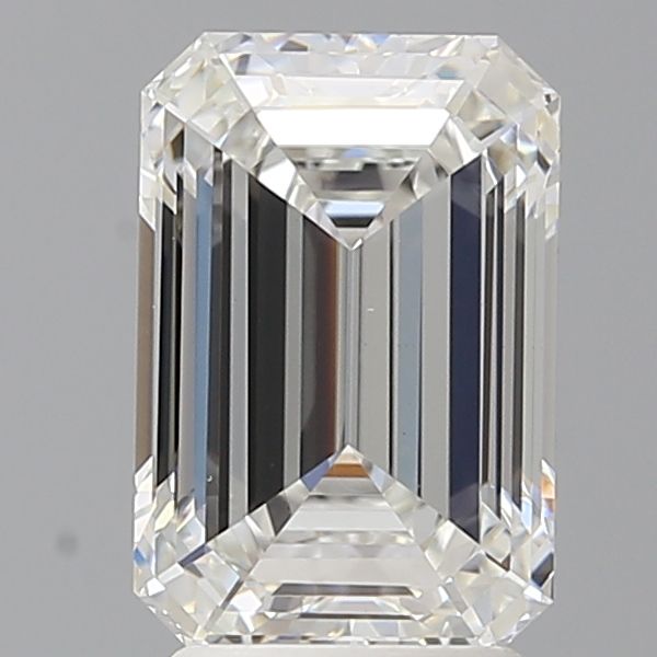 3.02 ct. emerald Lab Grown Diamond front image