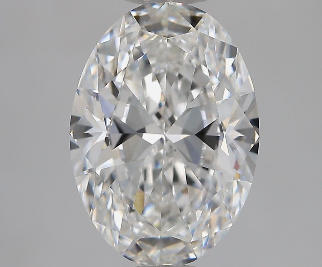 2.01 carat e VVS2 EX Cut IGI oval diamond