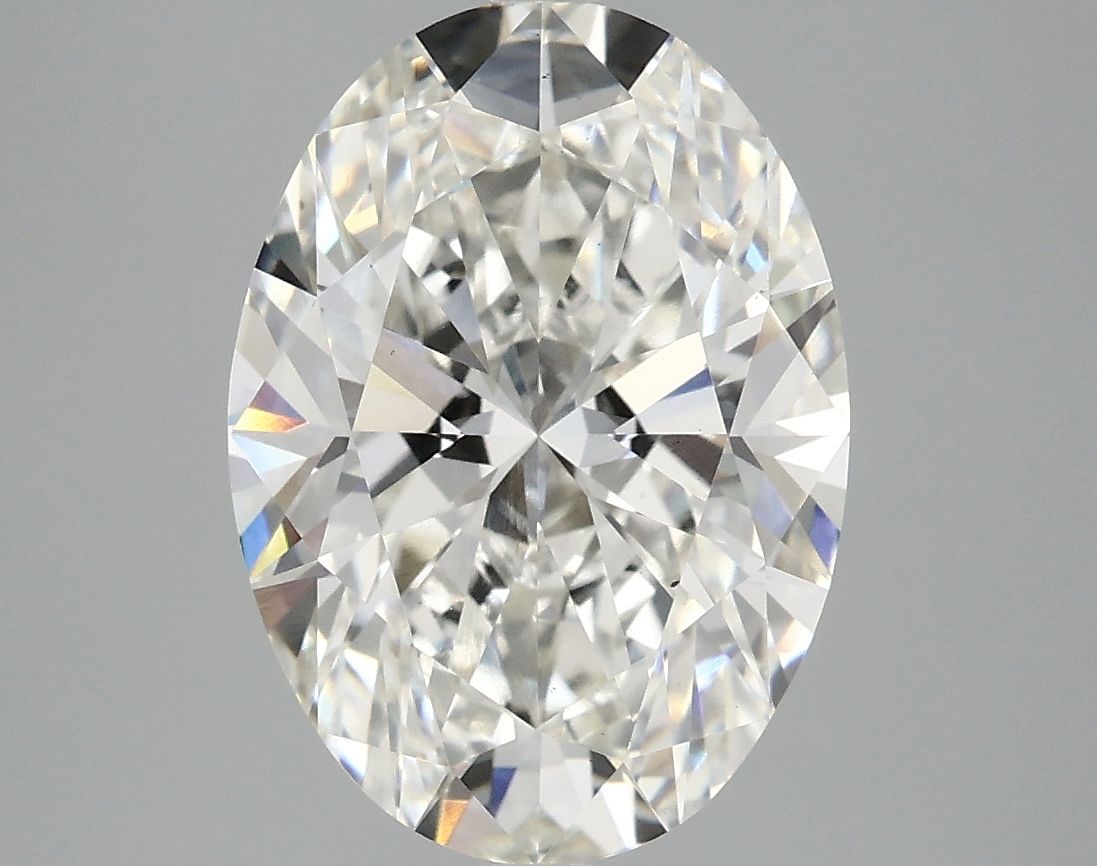 4.08 ct. oval Lab Grown Diamond front image