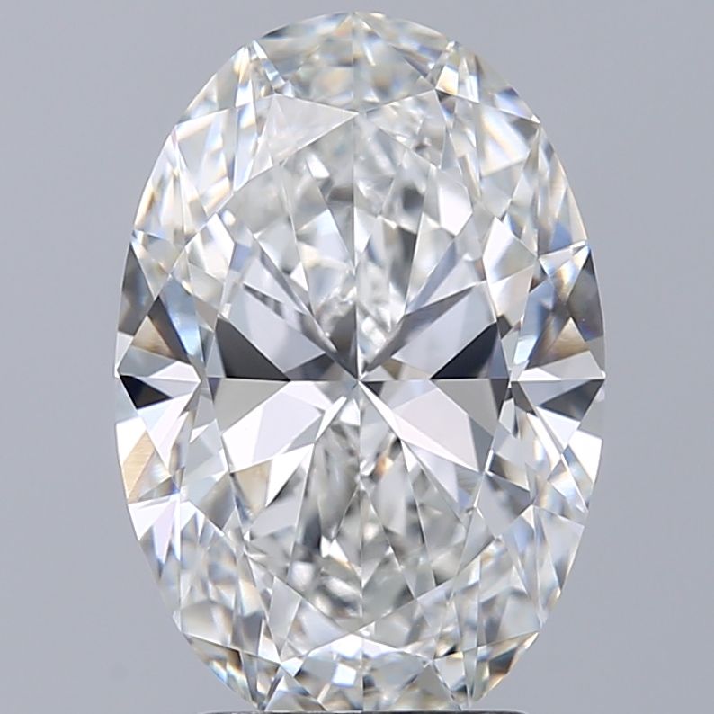 2.71 ct. oval Lab Grown Diamond front image