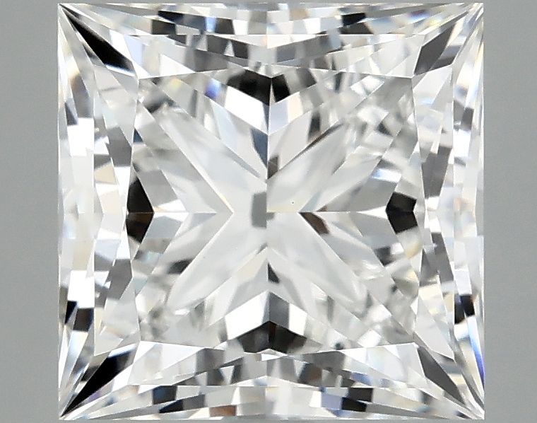 4.07 ct. princess Lab Grown Diamond front image
